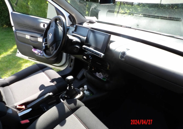 Citroen C4 Cactus cena 53000 przebieg: 48300, rok produkcji 2018 z Warszawa małe 79